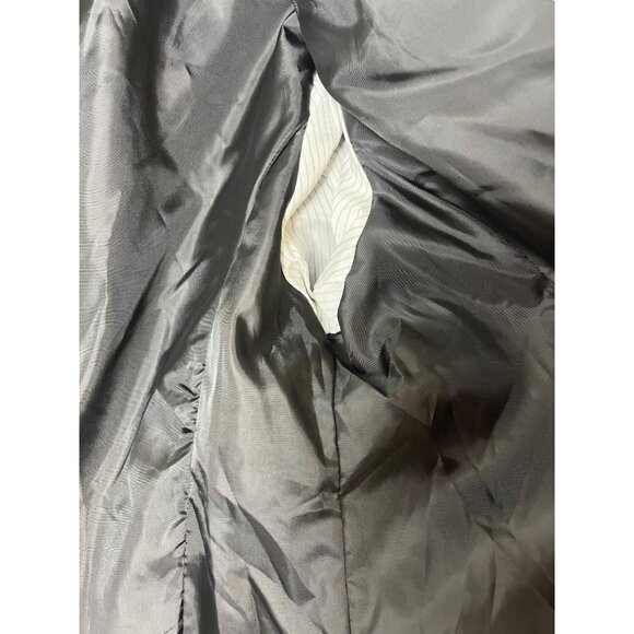 Women’s cropped and Lined business jacket size 12 gray - Picture 13 of 15